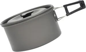 Kisangel 1 Set Camping Cookware Foldable Non Stick Pot for Outdoor Cooking for Hiking Picnics and Camping Activities Includes Carry Bag Insulated Handles for Safety
