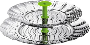 Kuhn Rikon 2-in-1 Steamer, 5.5-Inch to 9.5-Inch