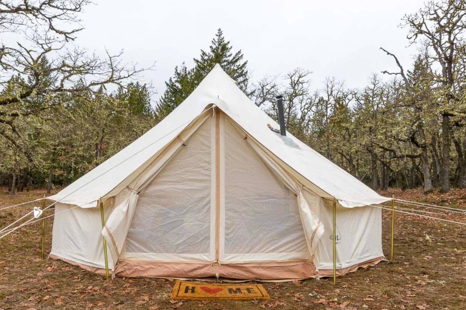 Life inTents Fernweh™ 360 View Canvas Bell Tent 16' (5 Meters)