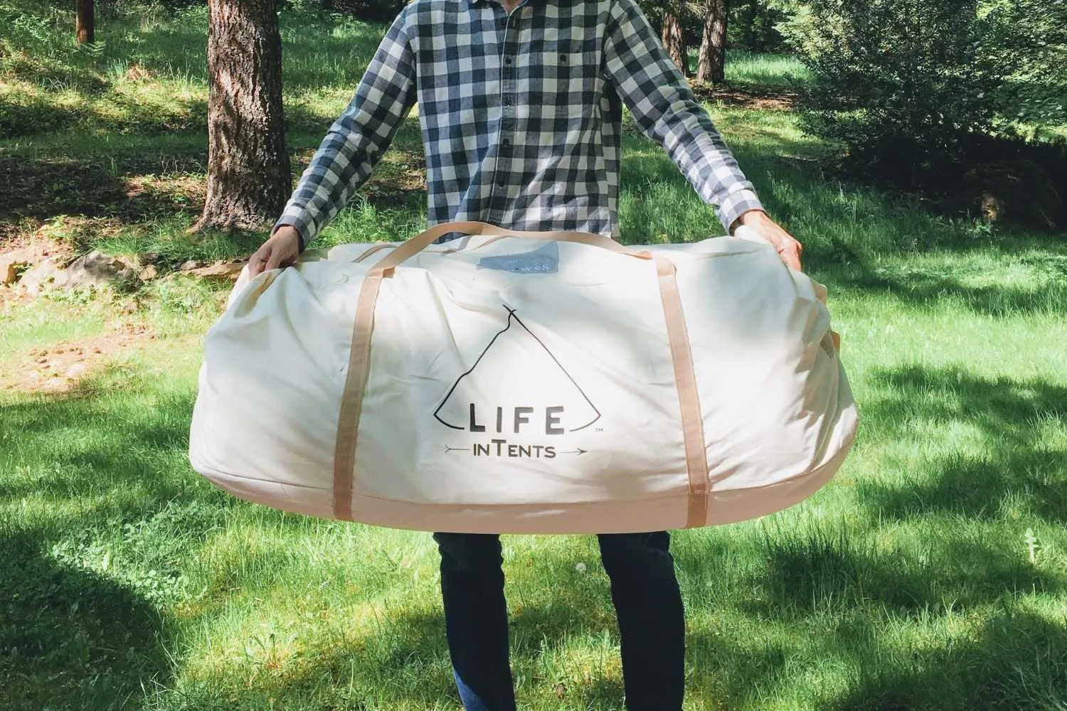 Life inTents Fernweh™ 360 View Canvas Bell Tent 16' (5 Meters)