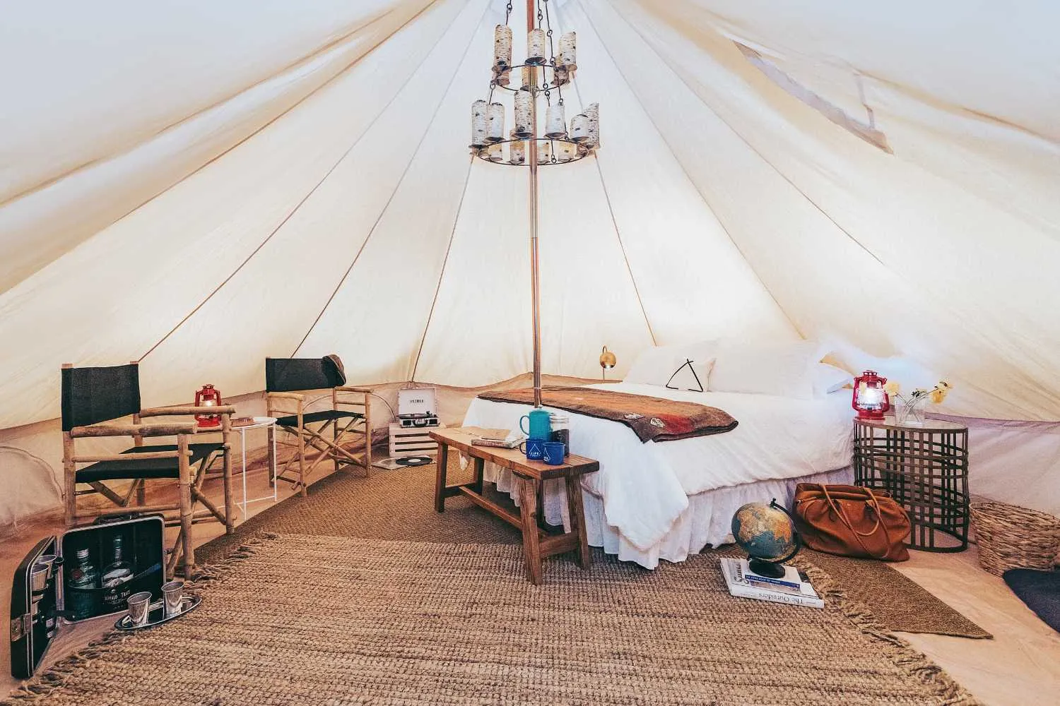 Life inTents Fernweh™ 360 View Canvas Bell Tent 16' (5 Meters)