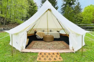Life inTents Fernweh™ 360 View Canvas Bell Tent 16' (5 Meters)