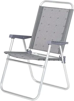 Lightweight Camping Chair Outdoor Camping Portable Folding Chair Beach Seat Lightweight Lazy Lunch Break Recliner for Fishing Travel Outdoor Hiking