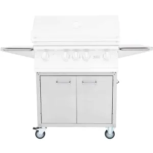 Lion | Stainless Steel Grill Cart with Access Doors