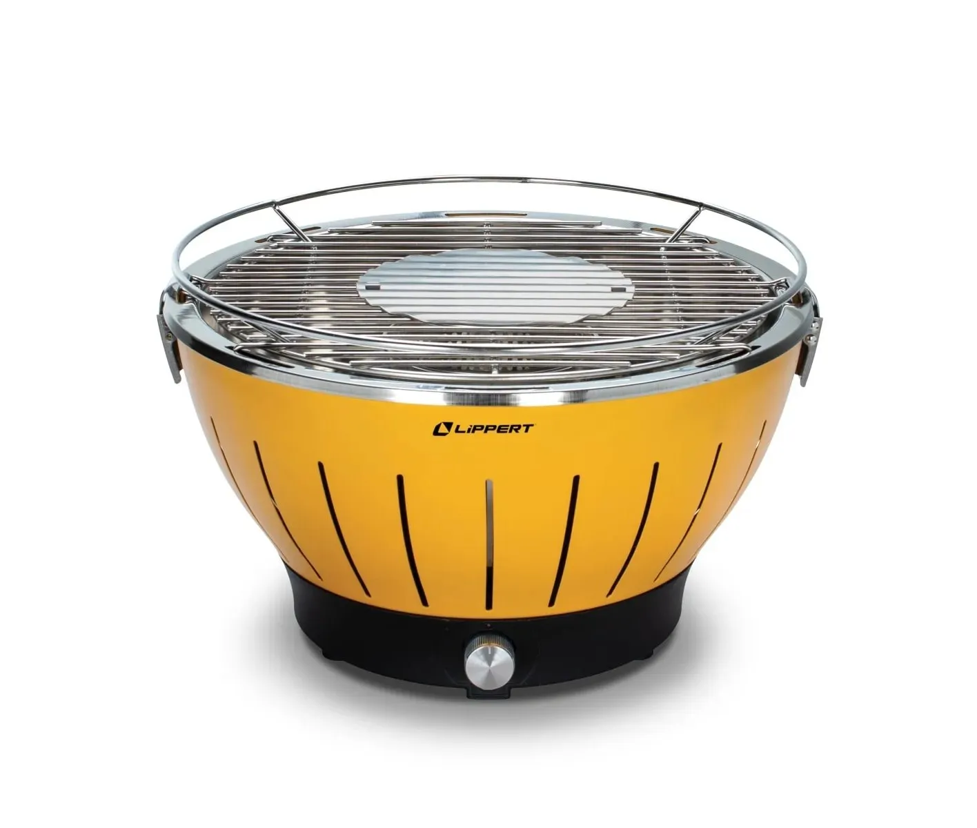 Lippert Component 2021106514 - Odyssey, Portable Grill 14.17" dia x 8.46" - Amber