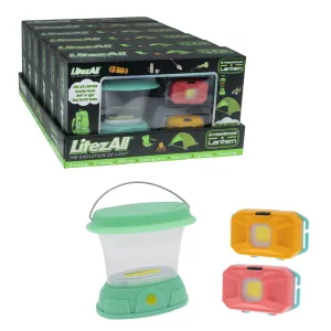 LitezAll Youth Lantern and Headlamp Combo