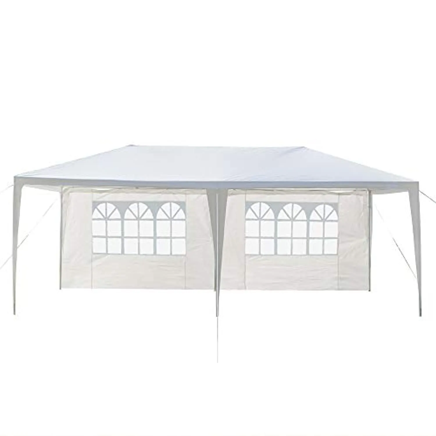 Lovinland 3 x 6m Four Sides Waterproof Tent with Spiral Tubes White
