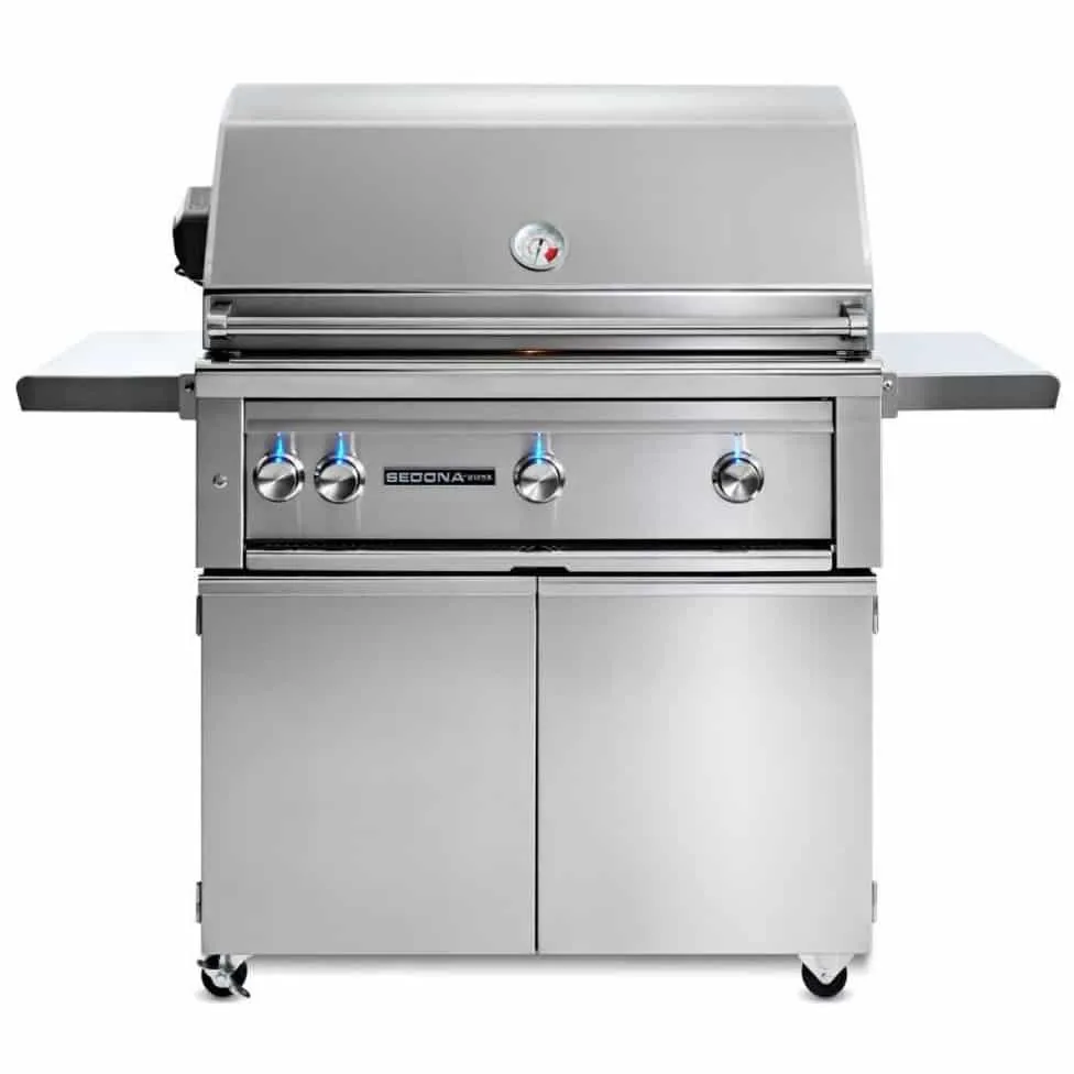 Lynx | Sedona 36" Gas Grill with 3 Stainless Steel Tube Burners & Rotisserie
