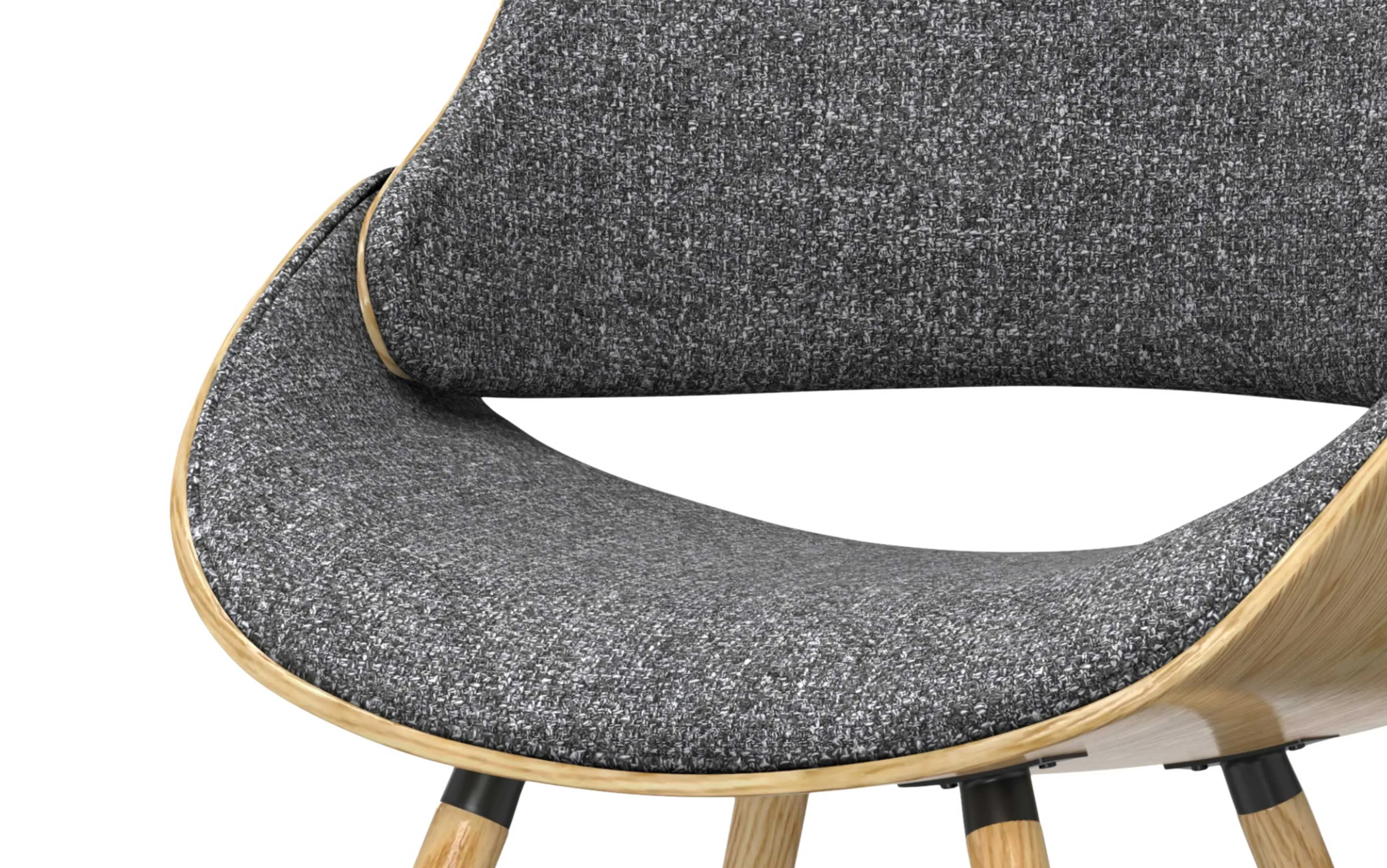 Malden Dining Chair with Wood Back