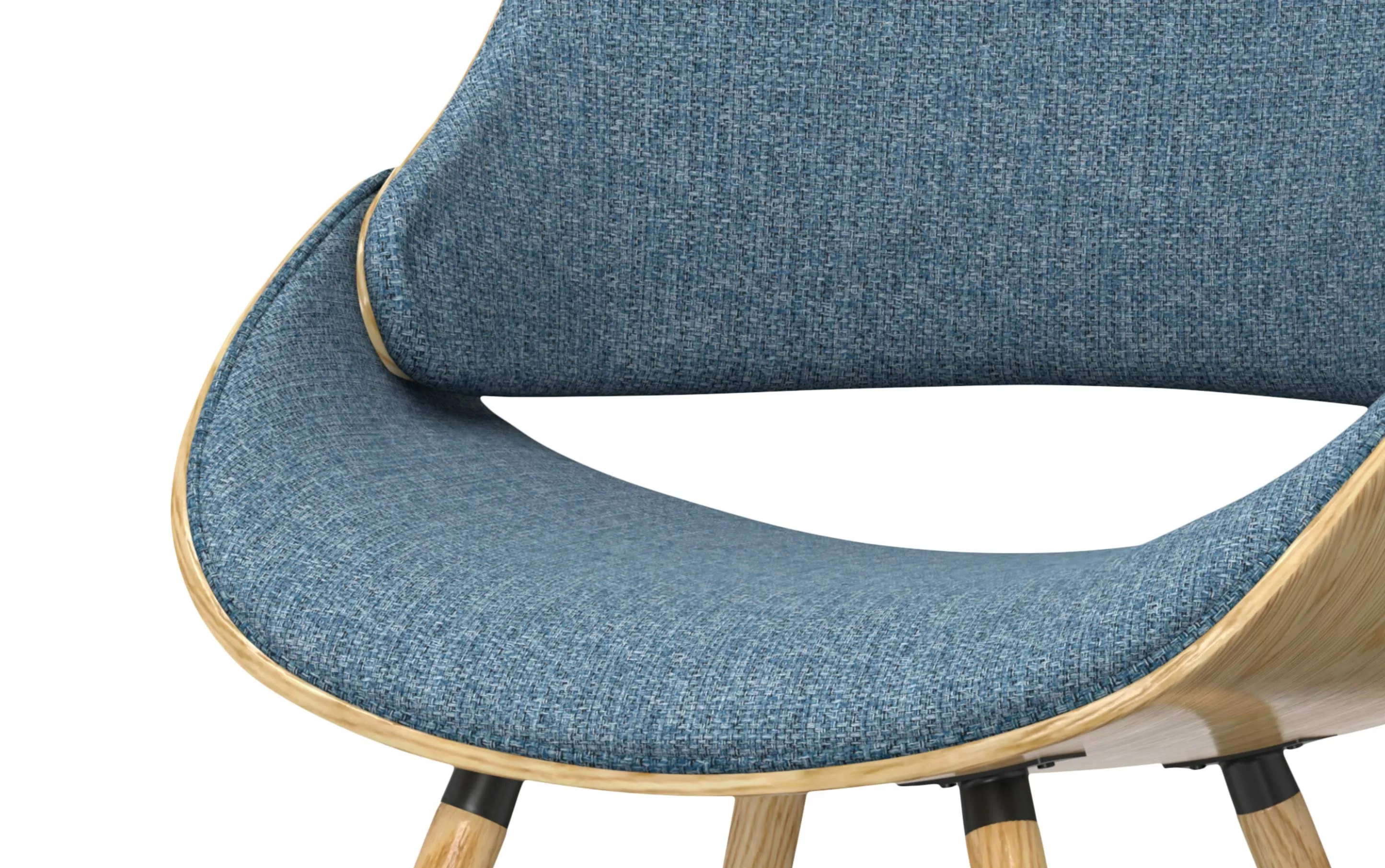 Malden Dining Chair with Wood Back