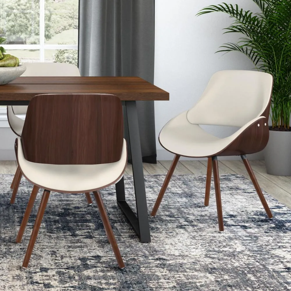 Malden Dining Chair with Wood Back