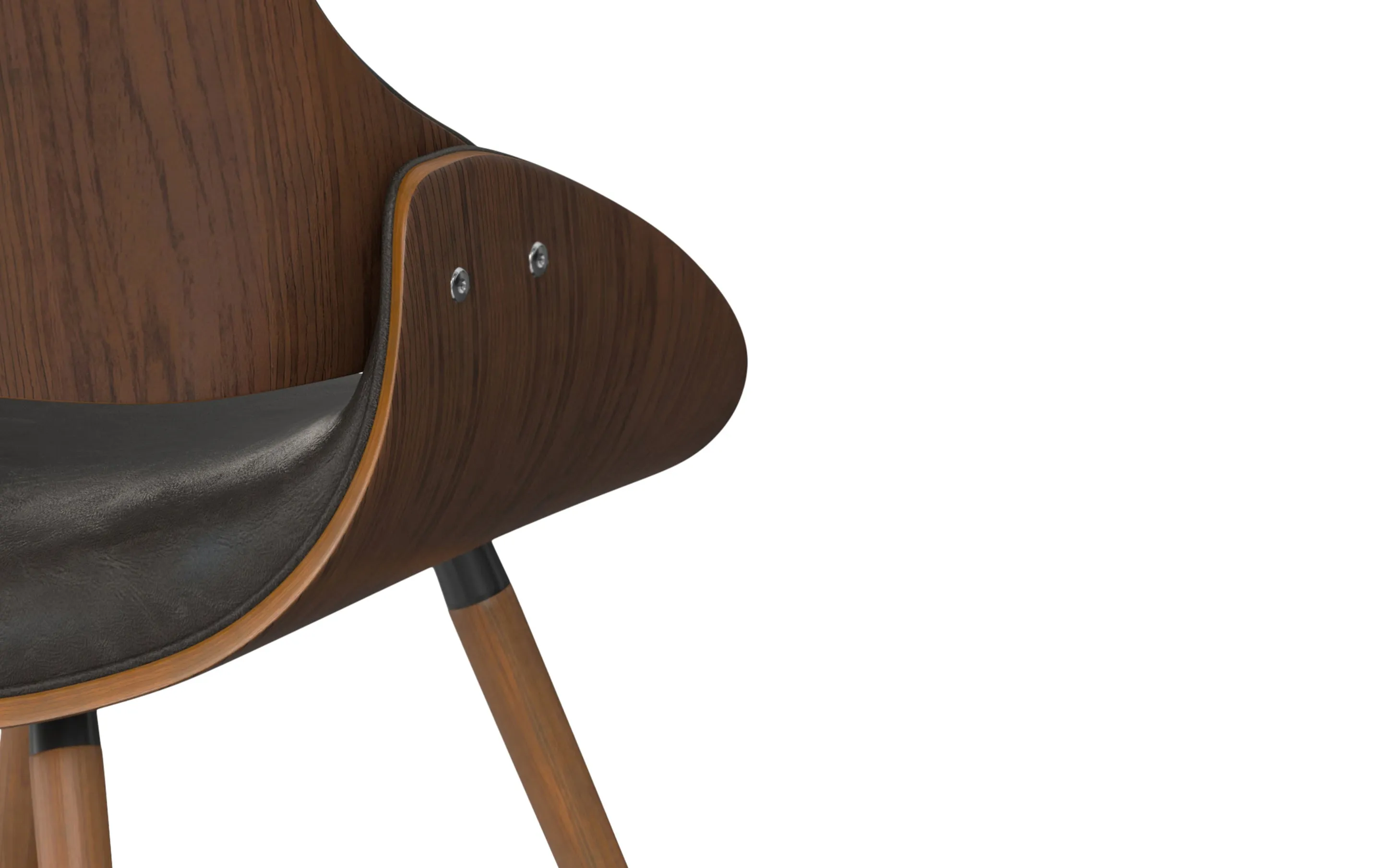 Malden Dining Chair with Wood Back