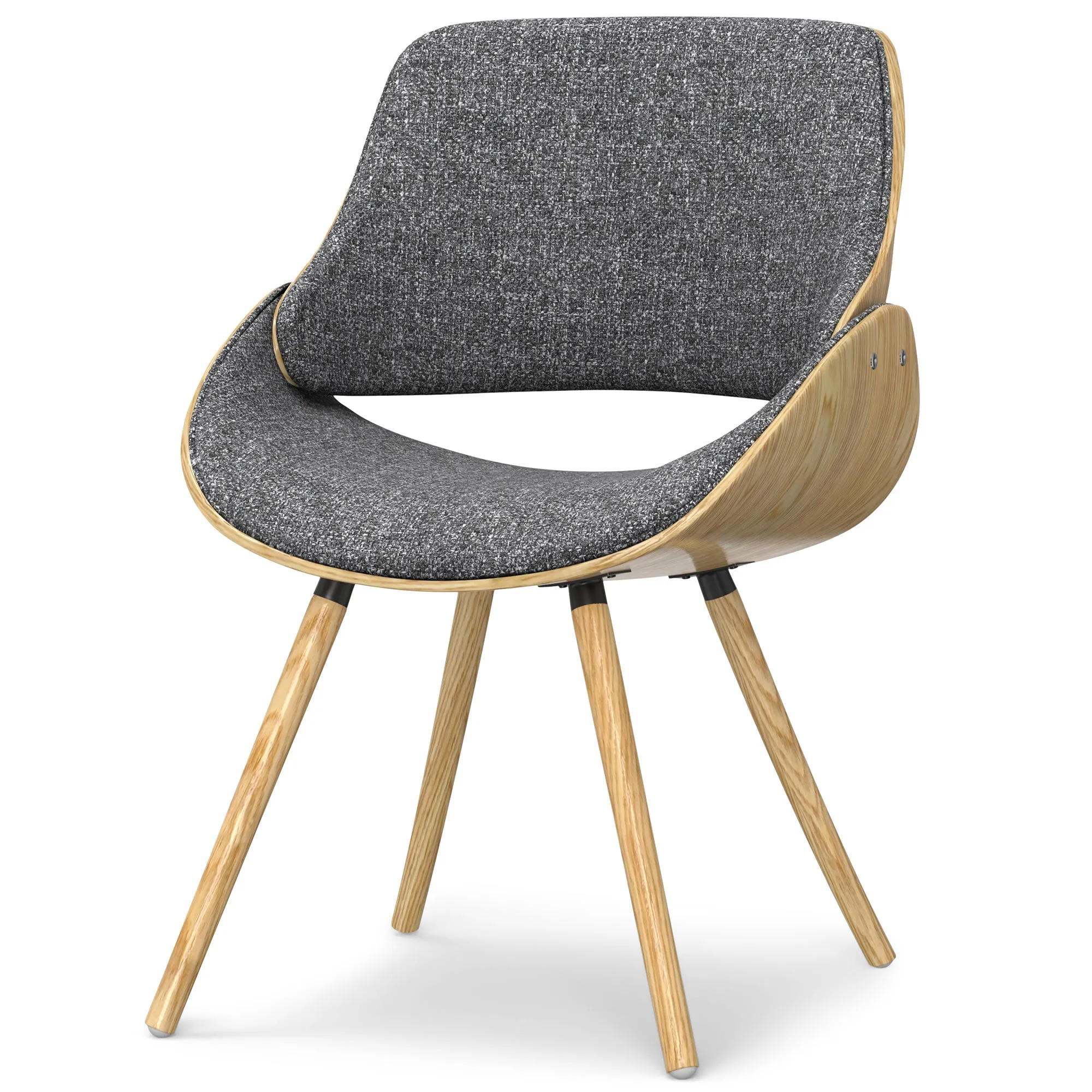 Malden Dining Chair with Wood Back