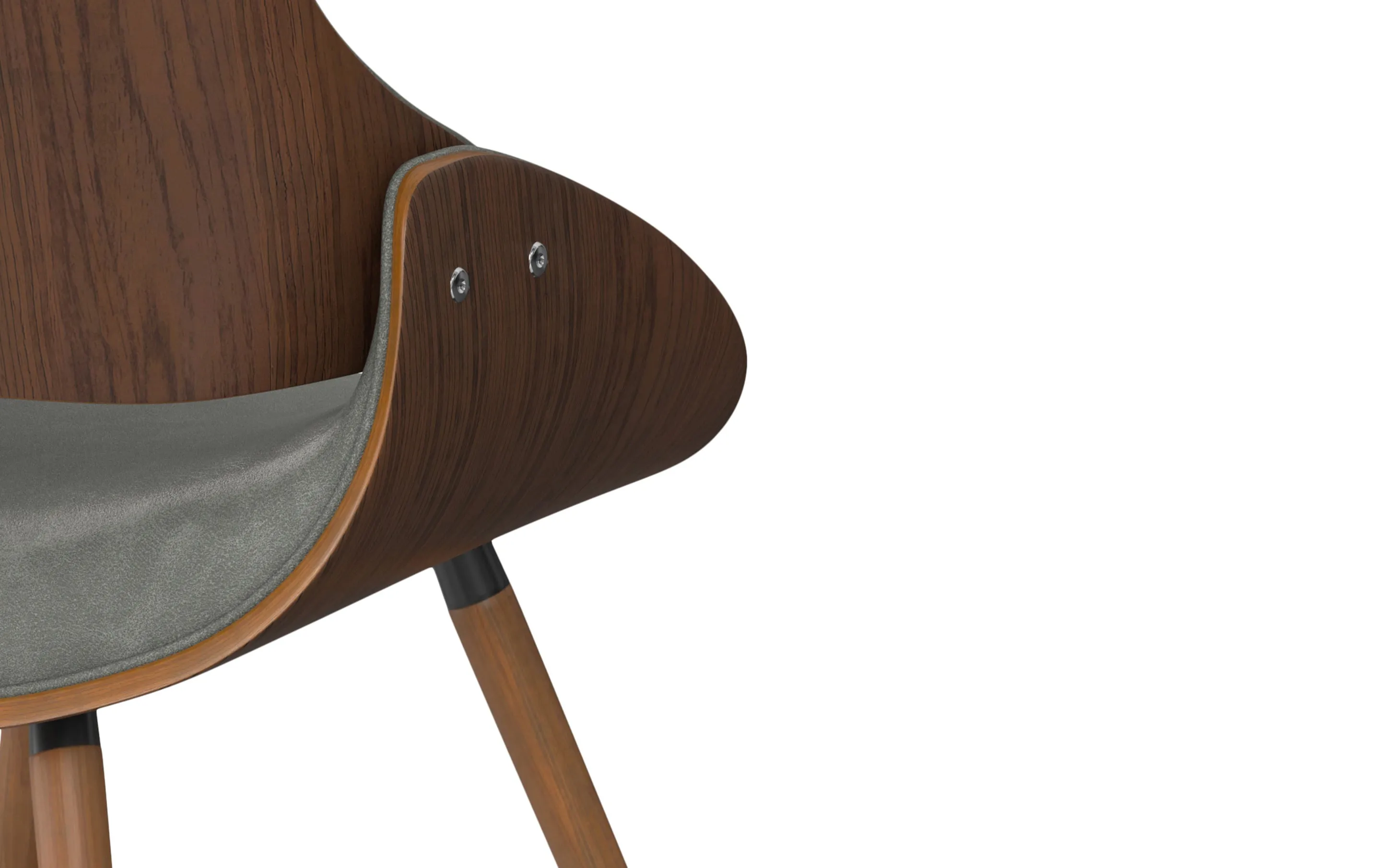 Malden Dining Chair with Wood Back