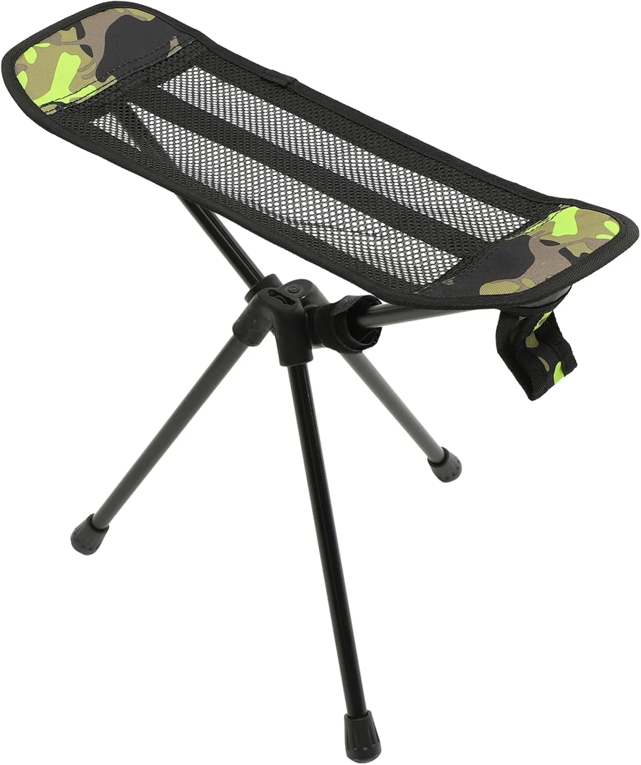 Mikikit Portable Foldable Fishing Chair Lightweight Outdoor Camping Stool for Travel Picnic and Garden Use Convenient Space Saving Design with Durable Construction