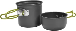 Milisten Pot Set Collapsible Handle Camping Cookware Lightweight Easy-Clean Rv Cookware Outdoor Pan Set