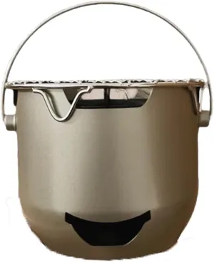 Mini Barbecue Grill, Outdoor Camping Picnic Charcoal Stove, Coffee Brewing, Backpacking Stoves (LV013)