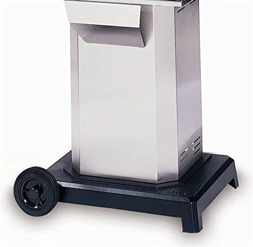 Modern Home Products Portable Column Base with 6" Rubber Wheels for Natural Gas Grill Heads - OC-N