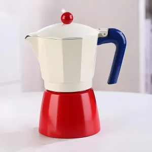 Moka Pot, Stovetop Espresso Maker Mini Italian Coffee Maker,Manual Cuban Coffee Percolator Machine Greca Coffee Maker for Cappuccino or Latte (300 ml/10 oz)