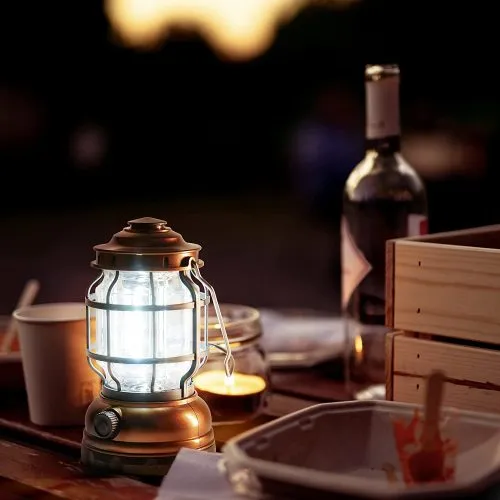 Multifunctional Power Switch Camping Lantern Emergency Light