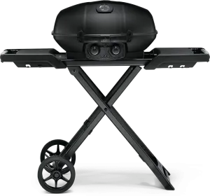 Napoleon Bbq PRO285XMKPHM Phantom Travelq Pro 285 Portable Gas Grill With Scissor Cart , Matte/Matt Black , Propane