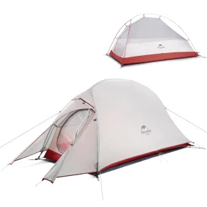 Naturehike Cloud-Up 1 Person Tent Lightweight Backpacking Tent for One Man Waterproof Ultralight Single Person Tent Double Layer One Person Tent for Camping Hiking Backpacking