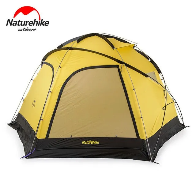 Naturehike Fallstreak Hole Super 4-6 People Tent Outdoors Camp Tent Group Camping Equipment Hexagonal Tent
