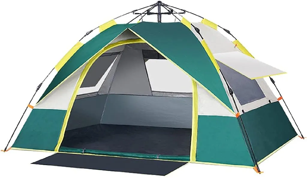 NIEH Dome Tents Outdoor Camping Instant Pop Up Tent, Thickened Windproof Rainproof for 2-3 Person Automatic Quick Opening