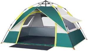 NIEH Dome Tents Outdoor Camping Instant Pop Up Tent, Thickened Windproof Rainproof for 2-3 Person Automatic Quick Opening