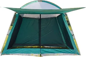 NIEH Lightweight Camping Tent, Dome Tent for 5-8 People Automatic Camping Waterproof Tent with Porch, with UV Protection for Family