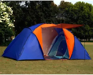 NIEH Outdoor Camping Hiking Fishing Hunting Familiy Party 5-8 Person Large Tent Waterproof Double Layer Summer Tent