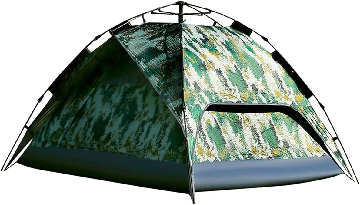 NIEH Pop-up Family Camping Tent 2-3 Persons, Waterproof Ventilated Removable Instant Tent, Quick Set up Dome Tent for Outdoor Camping, Hiking, Fishing