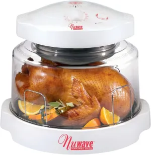 Nuwave 20201 Analog-Controlled Infrared Tabletop Oven, White