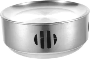 Outdoor Alcohol Stove Portable Camping Cooking Gear Stainless Steel Holding Furnace