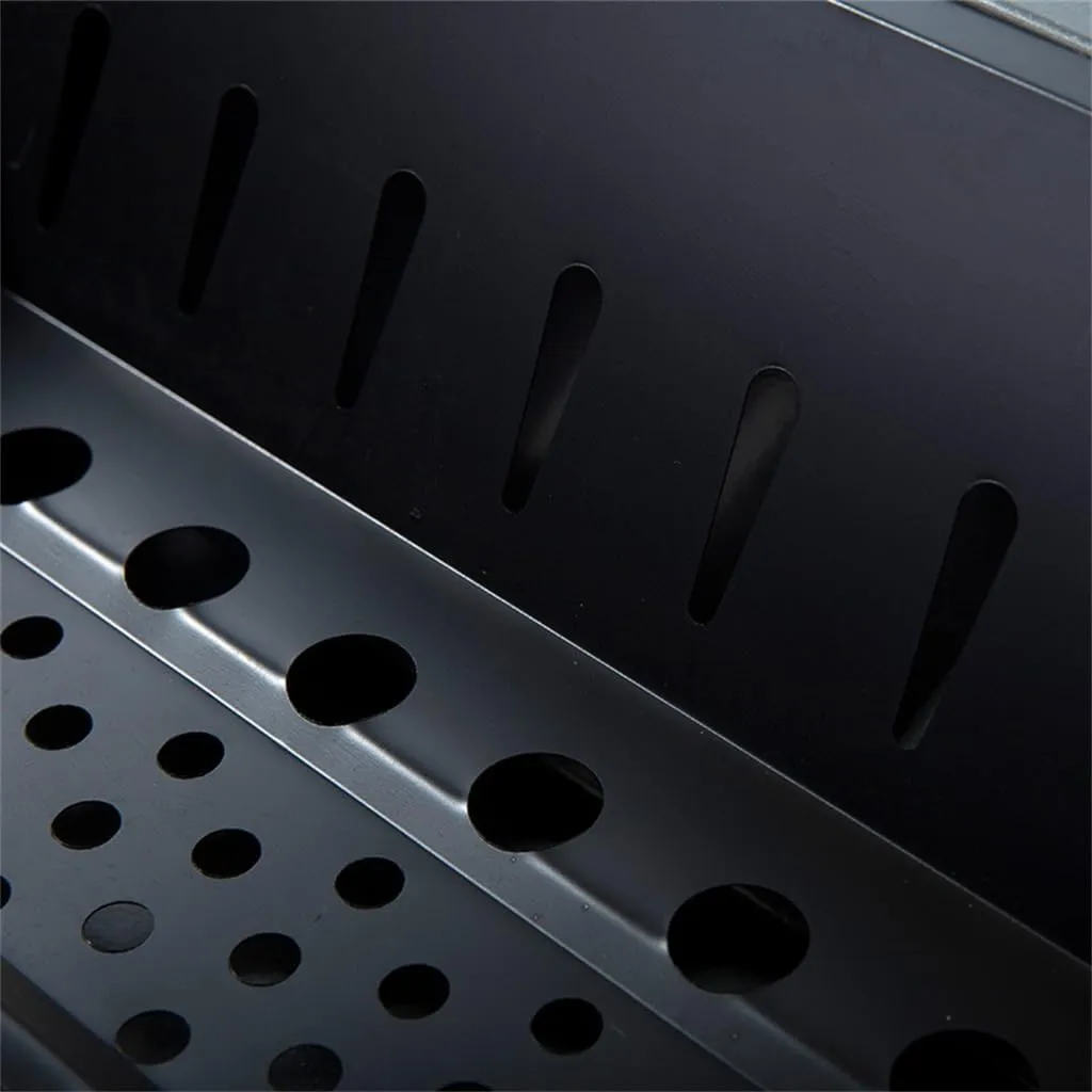 Outdoor Barbecue Stove Stainless Steel Folding Barbecue Rack Portable Carbon Stove for Baking