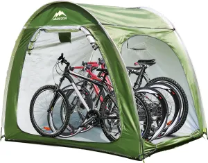 Outdoor Bike Covers Storage Shed Tent,210D Oxford Thick Waterproof Fabric,Outdoor Aluminum Alloy Bracket Bicycle Storage shed, Neat Tent Bicycle Cover
