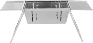 Outdoor Camping Folding Grill Multifunctional Grill Household Carbon Grill Portable Folding Grill(Size:400 * 205 * 20MM)