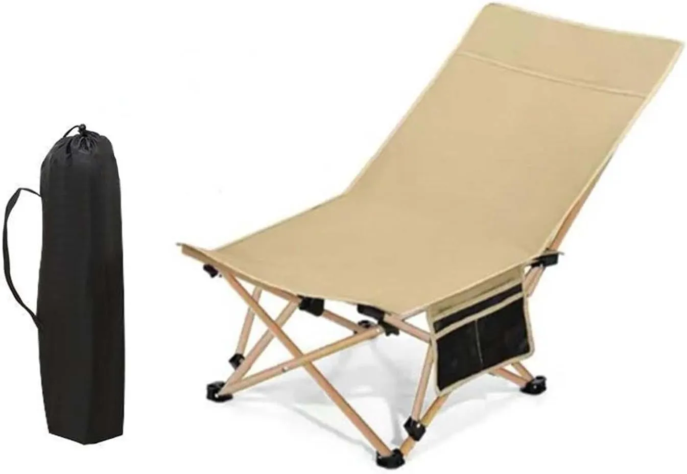 Outdoor chair for camping Lounge Chair Portable Chaise Longue Heavy Duty Camp Chair Folding Chair for Park Travel Fishing Picnic Patio foldable outdoor seat for camping ergonomic camping chai