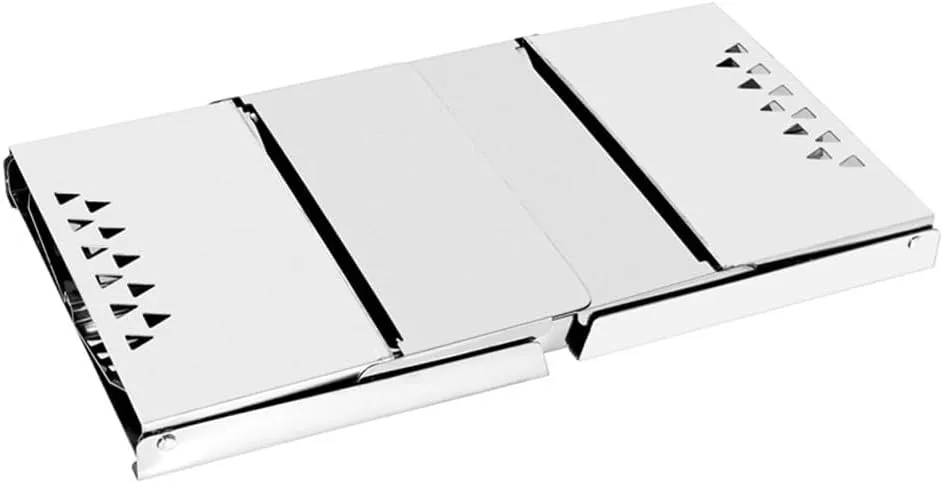 Outdoor Folding Barbecue Rack BBQ Charcoal Household Thickened Stainless Steel Barbecue Stove