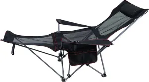 Outdoor Folding Camping Chairs can be Adjusted in Four Levels, Adult Folding Reclining Chair, Maximum Load Capacity 660LB, Sitting and Lying Llounge Chair for Camping, Painting, Fishing J-65x30.7in
