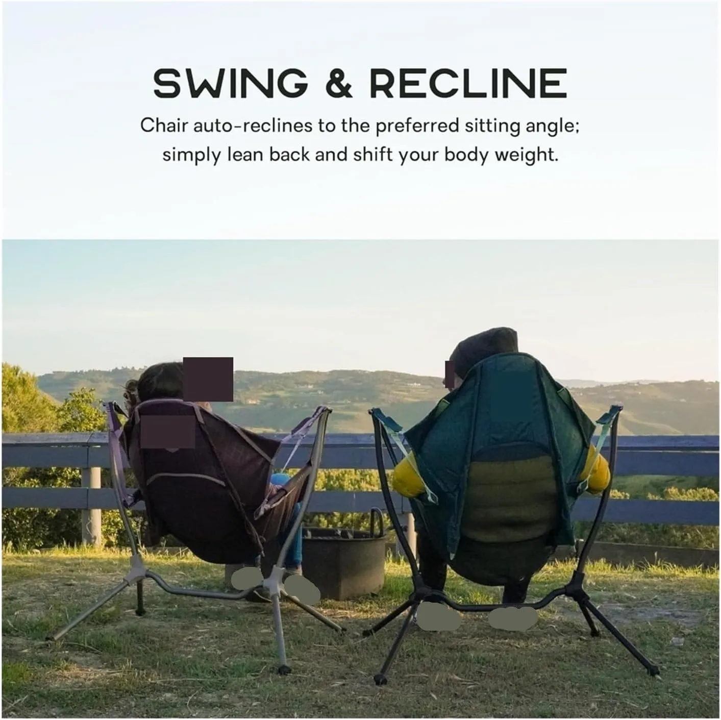 Outdoor Folding Chair Breathable Mesh Moon Chair, Breathable Folding Chair, Fishing, Camping, Leisure Backpack Chair(Deep Green)