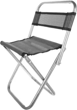 Outdoor Folding Chairs for Adults Portable Folding Camping Chair Lithg Sturdy Material Fishing Study Stool Random Color