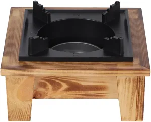 Outdoor Furnace Mini Countertop Stove Camping BBQ Grill Rotisserie Grill Oven Travel Picnic Grill Backyard Cooking Stove 14.5 x 14.5 x 8.5cm