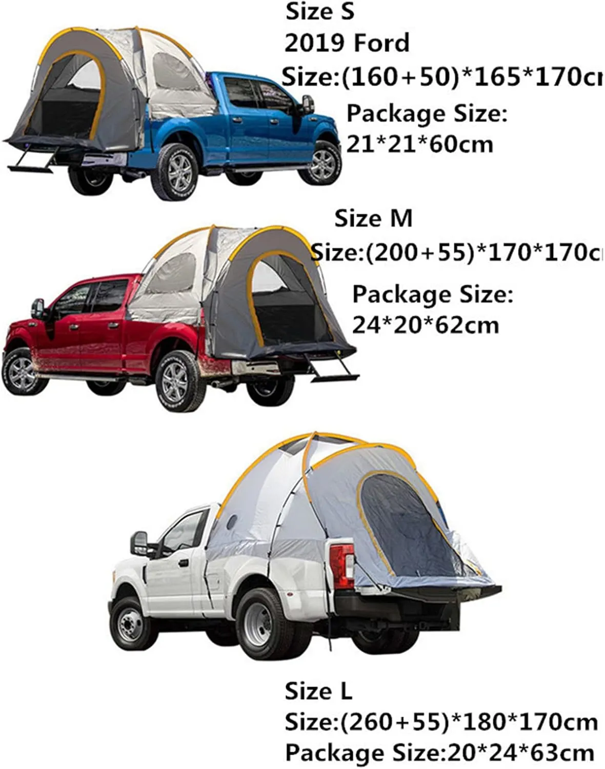 Outdoor Self-drivingTour Camping Tent, Car Awning Waterproof Tent Shade PU Coated Awning Canopy Sunshade Outdoor Camping Tent Travel Accessories