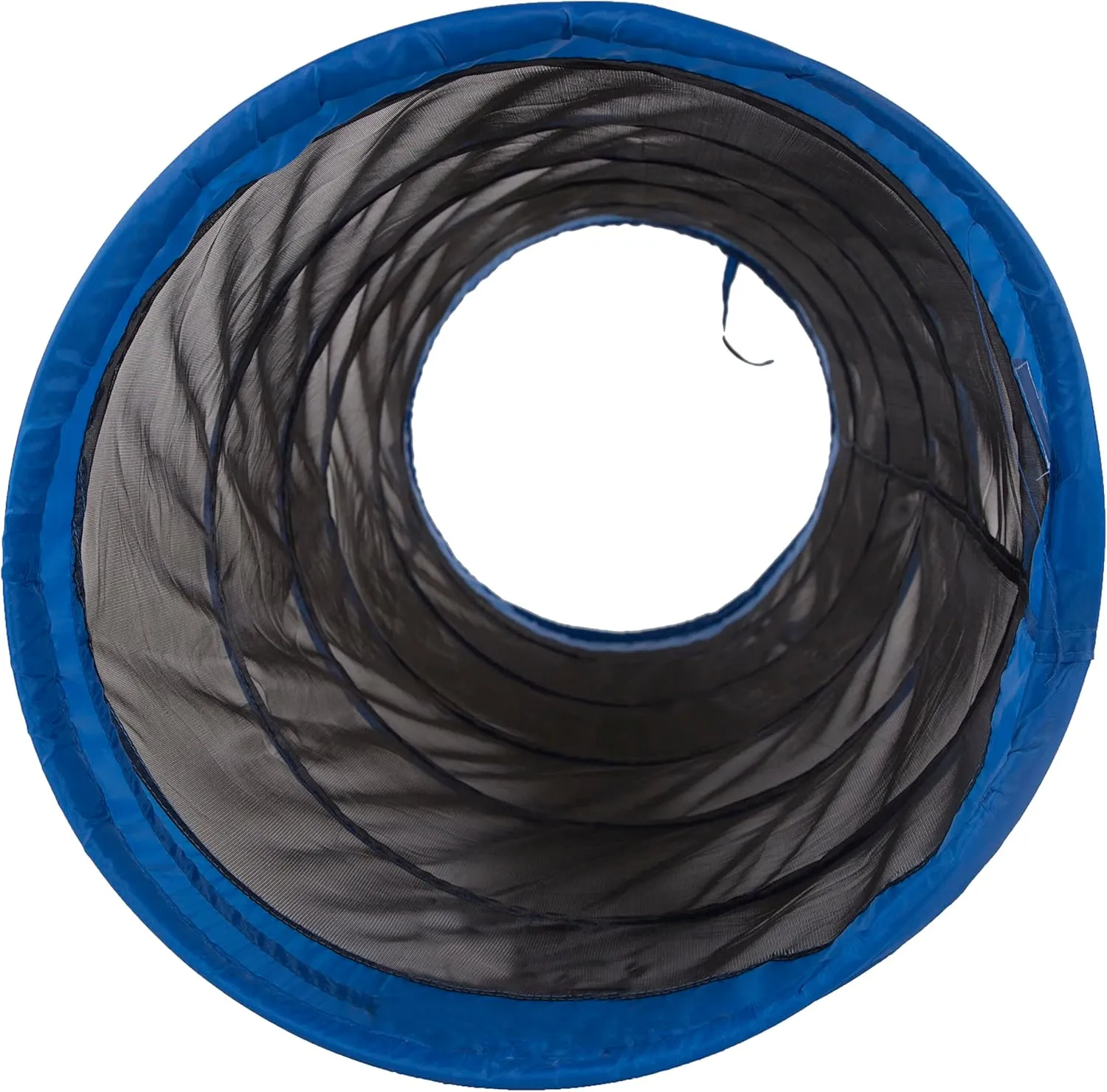 Pacific Play Tents 20406 Kids The Fun Tube 6-Foot Crawl Play Tunnel, 6' x 19" Diameter, Blue/Black