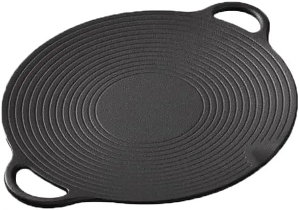 Pan Outdoor Portable Camping Iron Plate Barbecue Card Stove Home Frying Pan Barbecue Plate