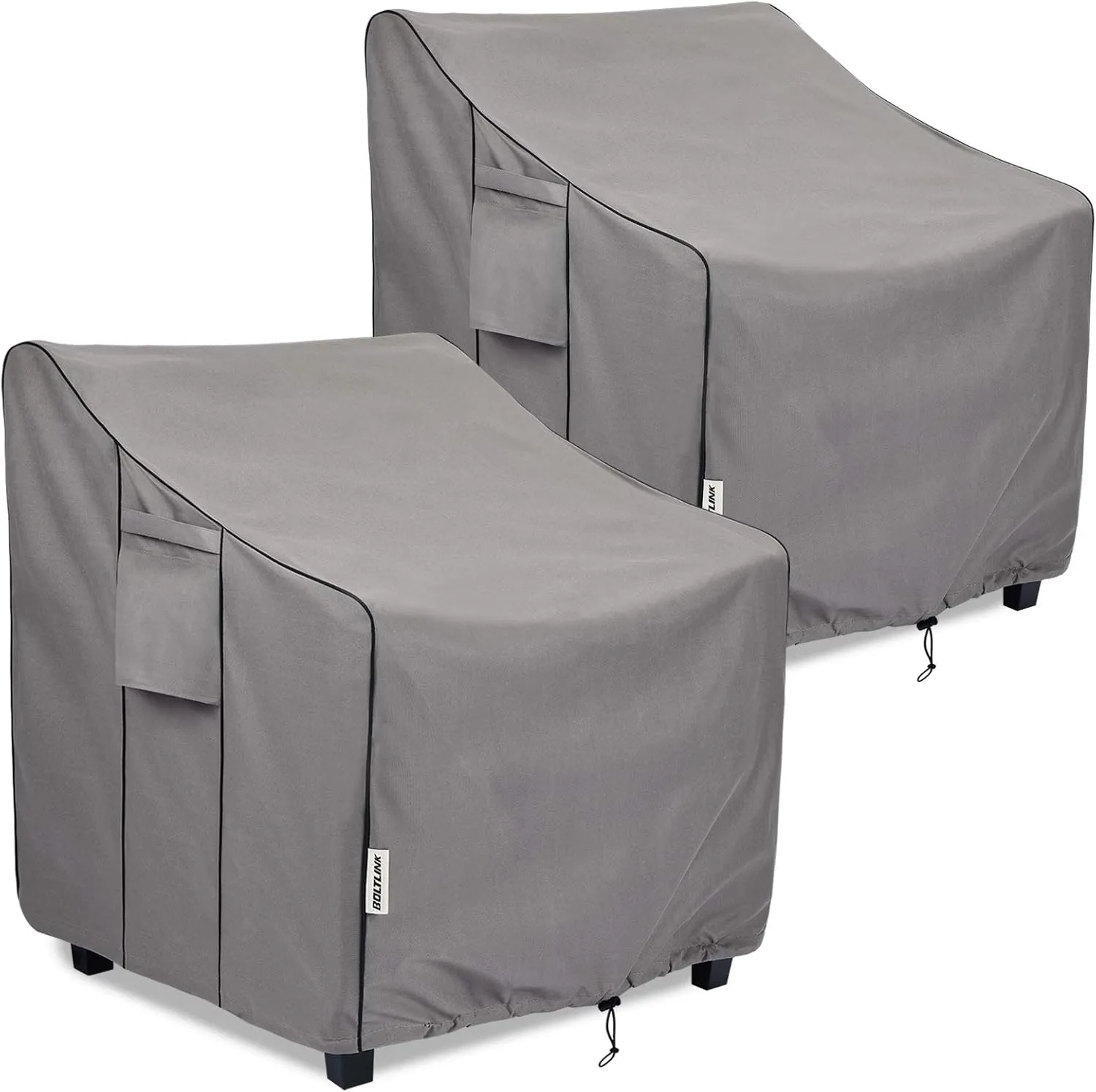 Patio Chair Covers Waterproof, Heavy Duty Outdoor Furniture Covers Fits up to 36W x 37D x 36H inches -2 Pack