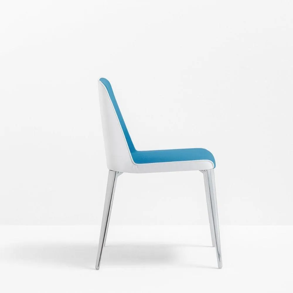 Pedrali Laja 880 padded design chair in fabric