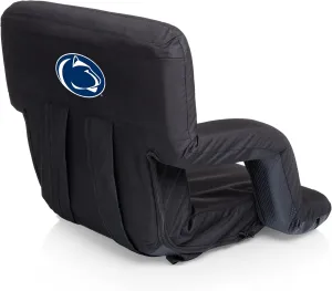 PICNIC TIME NCAA Penn State Nittany Lions Ventura Portable Reclining Seat, Black