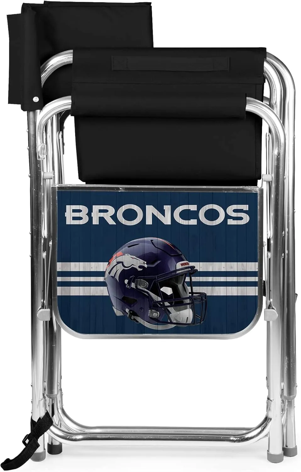 PICNIC TIME NFL Unisex-Adult NFL Sports Chair with Side Table, Beach Chair, Camp Chair for Adults